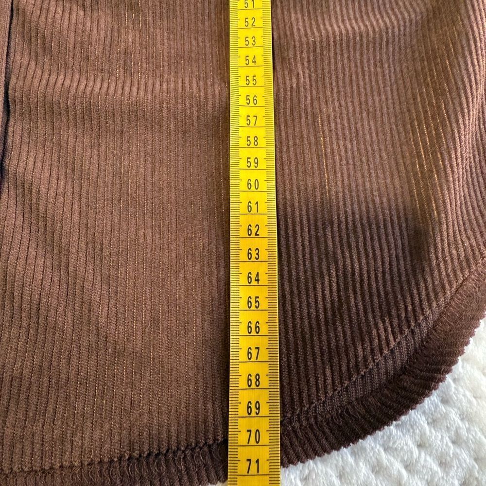 Brown skeeve long Shirt - Picture 6 of 8